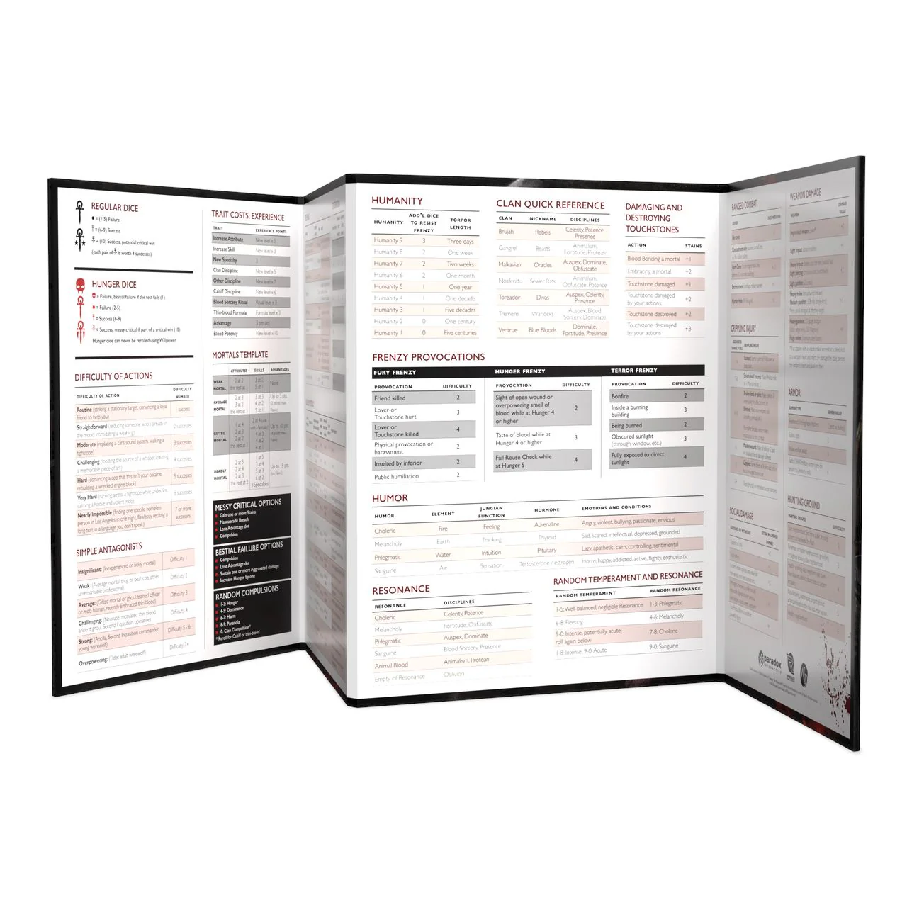 Vampire: The Masquerade 5th Edition Storyteller Screen and Toolkit - Image 2