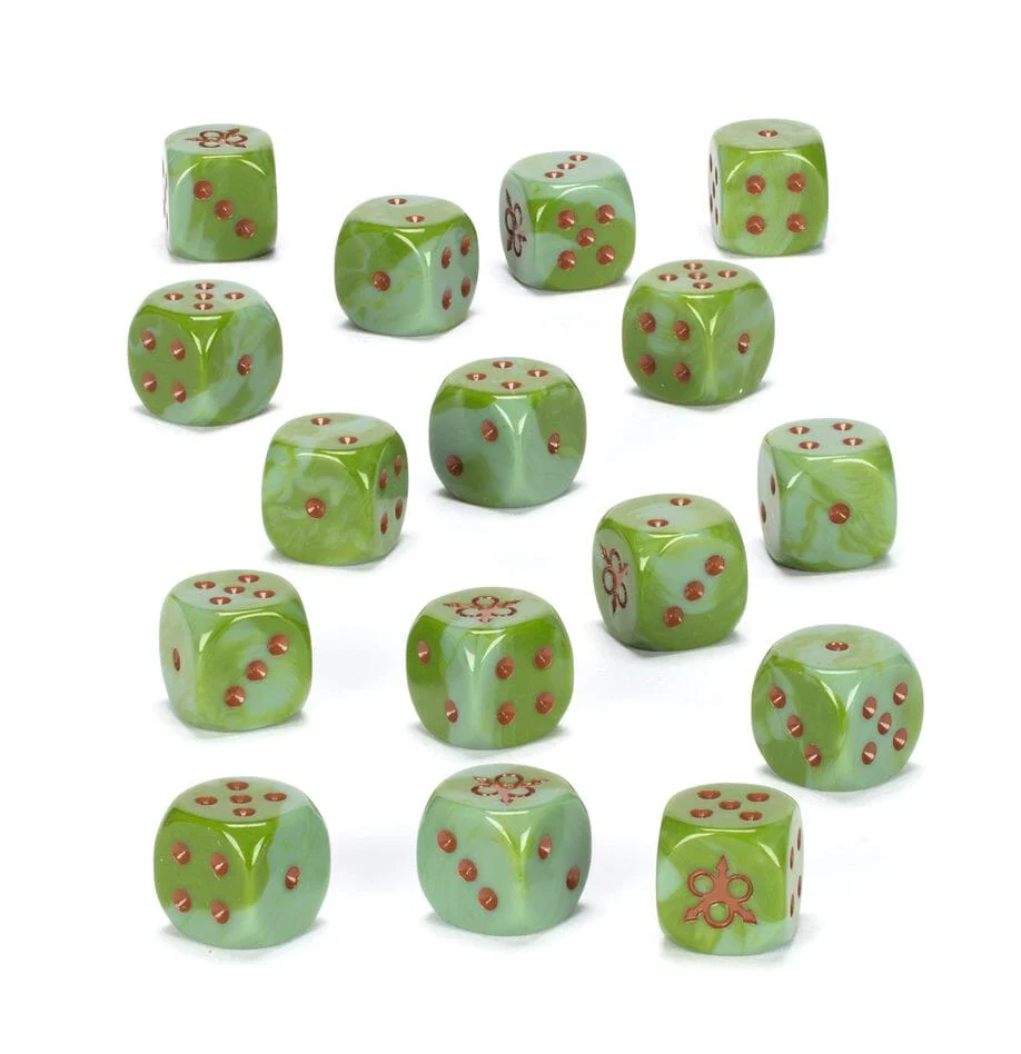 Warhammer AoS: Maggotkin of Nurgle Dice Set - Image 2
