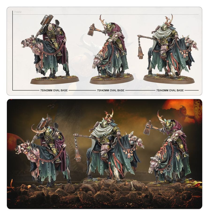 Warhammer AoS: Maggotkin of Nurgle Sloven Knights - Image 3