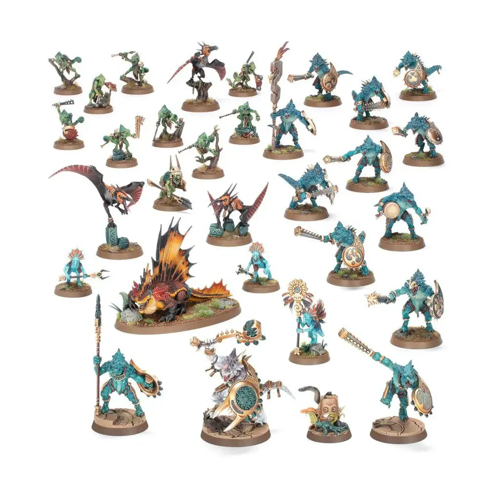 Warhammer Aos: Spearhead: Seraphon: Sunblooded Prowlers