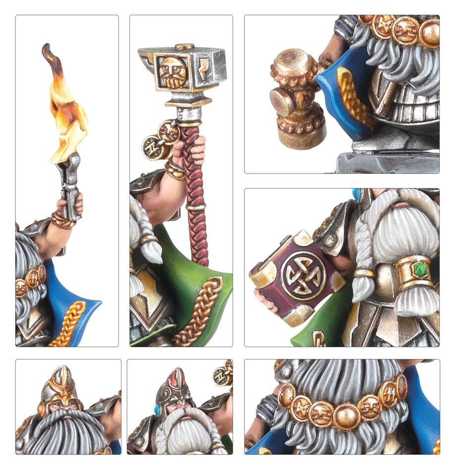 Warhammer the Old World: Dwarfen Mountain Holds - Dwarf Runesmith - Image 2