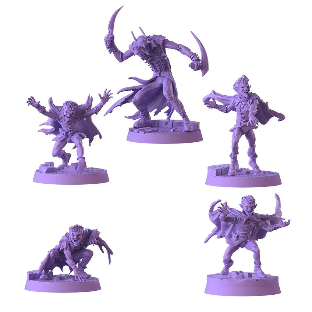 Zombicide 2nd Ediiton - 10th Year Anniversary: Dark Knights Metal Pack#1 - Image 3
