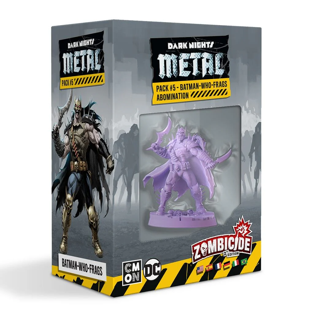 Zombicide 2nd Ediiton - 10th Year Anniversary: Dark Knights Metal Pack#5